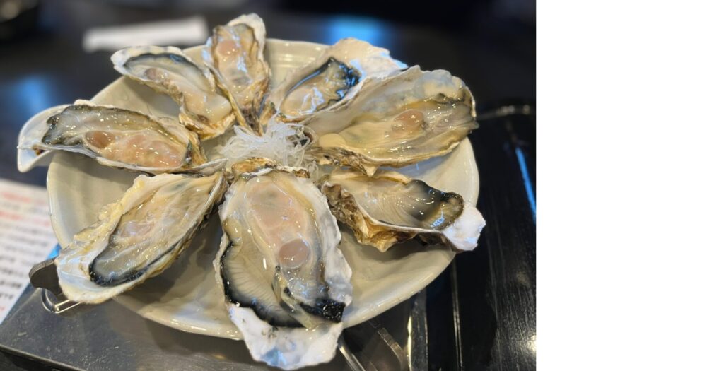 北千住 ウル虎の生牡蠣。新鮮な海の幸と日本酒を楽しむ一品