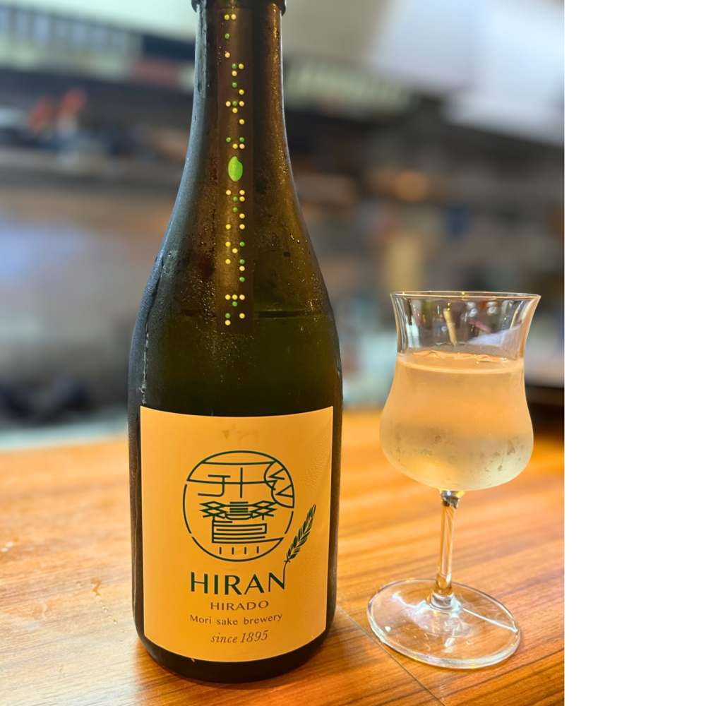 新宿のSAKE andで飲んだ半蔵 涼夏金魚ラベル