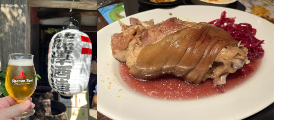 オクトーバーフェストで購入した料理